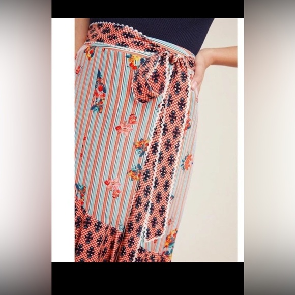 NWT Anthropologie Bhanuni by Jyoti Casablanca High Low Skirt , size 4 - Picture 6 of 16